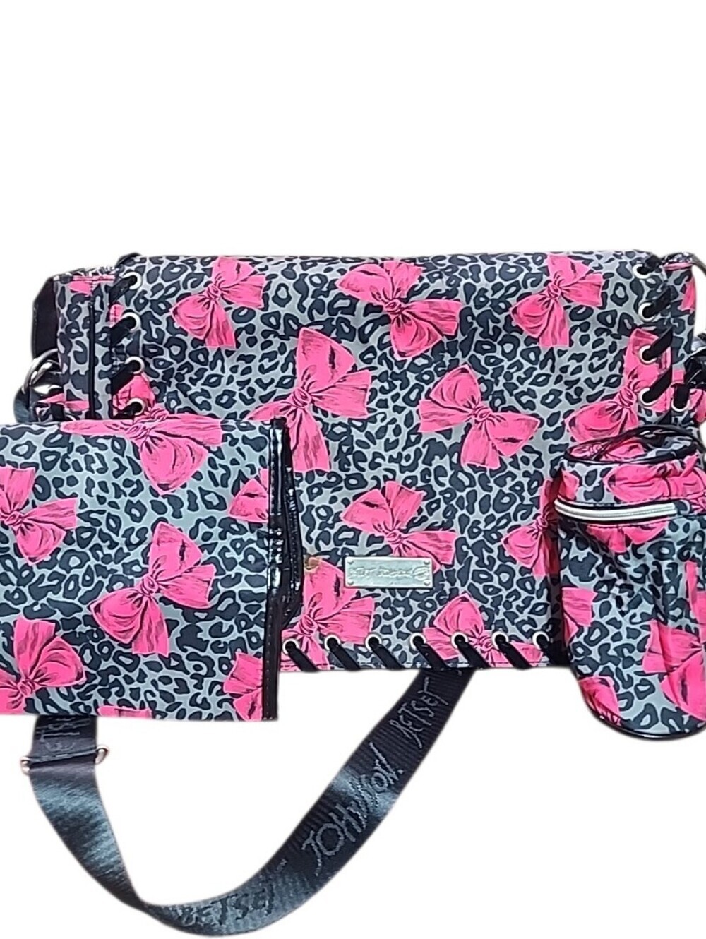 Betsey Johnson baby bag set